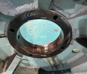 東元AECK 1300HP電機(jī)維修，更換軸、后端蓋、軸承