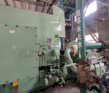 東元西屋配空壓機(jī)650KW電機(jī)現(xiàn)場(chǎng)保養(yǎng)，更換軸瓦